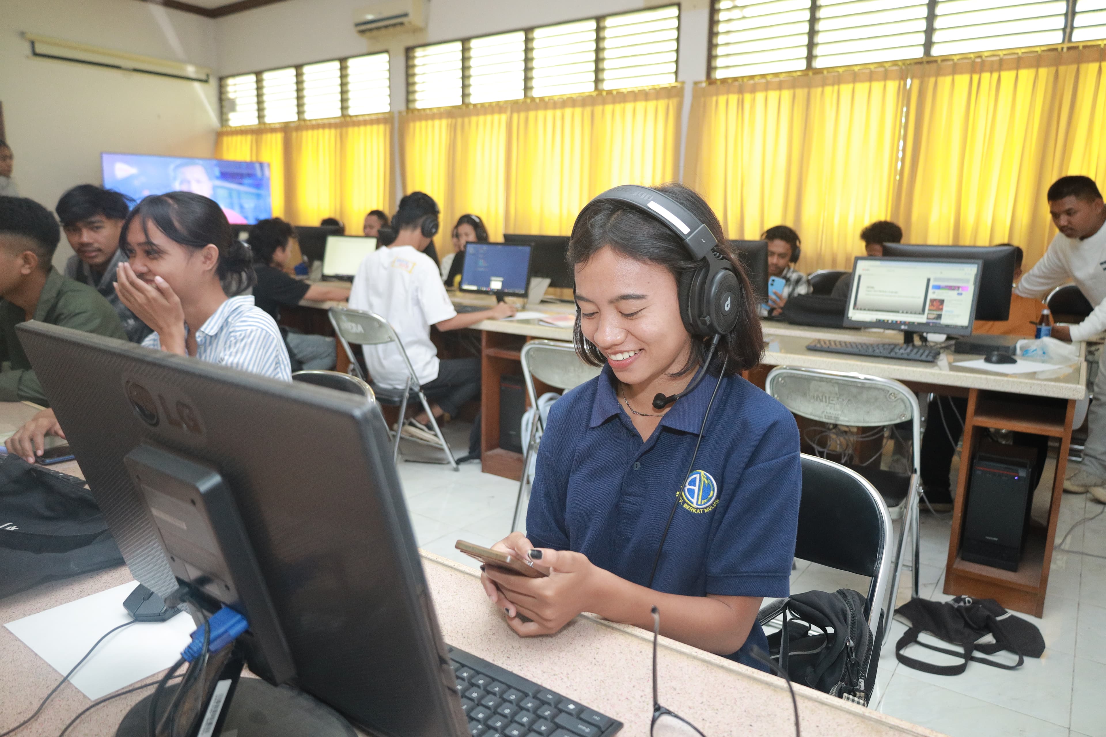 Lingkungan kampus Program Studi Sistem dan Teknologi Informasi